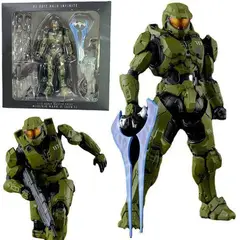 GENERICO - Halo Master Chief Figura Articulada De Coleccion