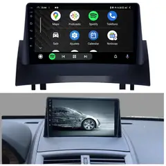 GENERICO - RADIO PARA RENAULT MEGANE ii 03-09 ANDROID 13 CARPLAY.