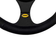 SIMONIZ - Forro Timón Microperforado Full Equipo Negro