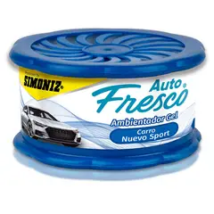SIMONIZ - Ambientador Gel Economico Auto Fresco Carro Nuevo Sport 80gr