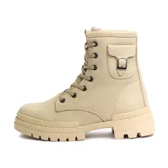 VILLABONR - Botas Cuero VDM-5055 Beige