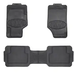 SIMONIZ - Tapete PVC Universal 3 Piezas Negro