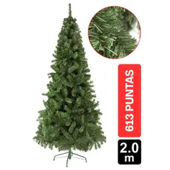 GIO HOME - Arbol De Navidad Pino Atlantic 2.00M Verde 613 Ramas
