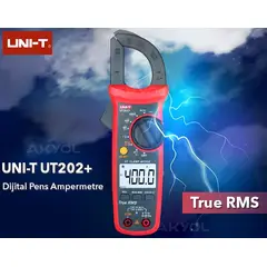 UNITEC - PINZA AMPERIMETRICA UNI-T UNIT UT202 CAPACIMETRO 4000uF Y TEMPERATURA