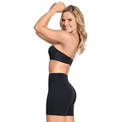 LEONISA - Short de control aspecto invisible con fajón antideslizante
