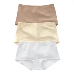 LEONISA - Paquete X 3 Cómodos Panties Estilo Bóxers 12634X3