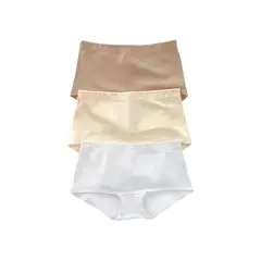 LEONISA - Paquete X 3 Cómodos Panties Estilo Bóxers 12634X3
