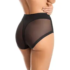 LEONISA - Panty clásico invisible con tul