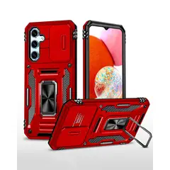 GENERICO - Estuche Proteccion Cámara Compatible con Samsung A24 Rojo