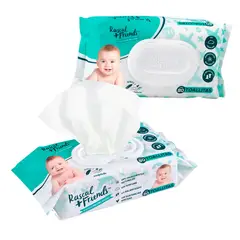 RASCALS - Set Pañitos Humedos R+F 160 Unds 2Pq X 80