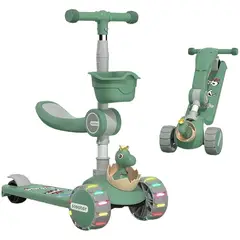 MULTIPLACE COLOMBIA - Monopatin 3 en 1 musical para niños moderna con luces led modelo 2023