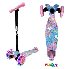MULTIPLACE COLOMBIA - Monopatin scooter para niña moderna luces led modelo 2024