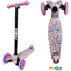 MULTIPLACE COLOMBIA - Monopatin scooter para niña moderna con luces led modelo 2024