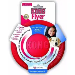 KONG COMPANY - Juguete Perros Kong Classic Flyer Frisbee Talla L Large