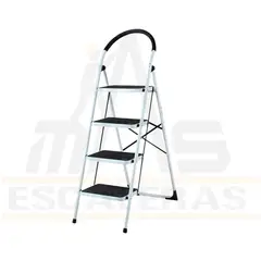 GENERICO - Escalera Tubular 4 pasos herkules.