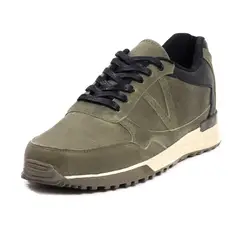 VILLABONR - Tenis Para Hombre Cuero VA-3010 Verde