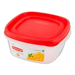 RUBBERMAID - Recipiente Con Tapa Porta Comidas Envase 1.2 Lt
