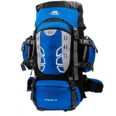 MULTIPLACE COLOMBIA - Morral camping importado original Azul Claro