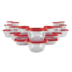 RUBBERMAID - Gran Set Envases Plásticos X20 Portacomidas