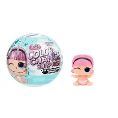 GENERICO - Set De Muñeca LOL Sorpresa Color Change Glitter Sis 585305.