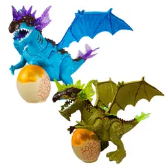 BUGATTY - Dinosaurio robotico para niños con alas camina y canta