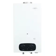 HACEB - Calentador paso tiro natural 12 L gas natural blanco
