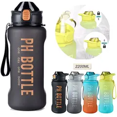 MULTIPLACE COLOMBIA - Botilito motivacional deportivo para agua en plastico 620 ml importado-