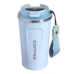 MULTIPLACE COLOMBIA - Térmo Digital Con Indicador de Temperatura y Acero Inoxidable 500ml