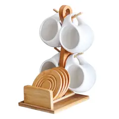MULTIPLACE COLOMBIA - Juego de pocillos para chocolate o cafe set x 4 unidades.