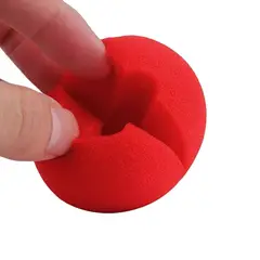 GENERICO - Combo X5 Nariz Payaso Espuma Clown Teatro Disfraz