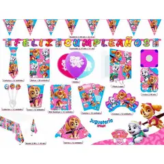 GENERICO - Kit piñata completo paw patrol skye