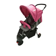 GENERICO - Coche paseador tres ruedas para bebe facil de plegado