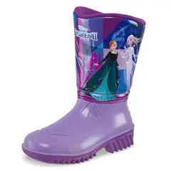 DISNEY - Botas Lluvia Frozen Yurem Lila-Mora para Niña