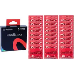 PROFAMILIA - Condones Confiamor x 30 Unidades
