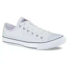 CROYDON - Tenis Casuales Discovery Bajo New Blanco-Gris Hombre