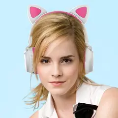 CAT MAGIC - Audifonos bluetooth para mujer con orejas de gato iluminadas