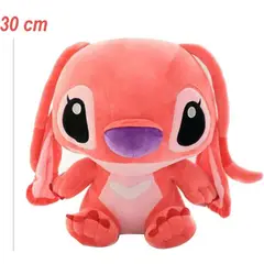 ARTISTE - Peluche stitch angel cabezón de 30cm regalo
