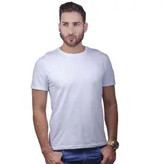 BOCARED - Camiseta Color Para Hombre Manga Corta Cuello Redondo Básica Kirk H.