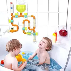MUEBLESYA - Juguete De Baño construcción Tobogán De Agua