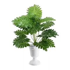 GENERICO - Planta Artificial Decorativa Hogar Hojas Grandes Interiores
