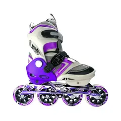 CANARIAM - Patines Linea Semiprofesionales Speed Bolt L Morado