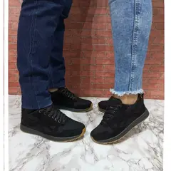 GENERICO - TENIS UNISEX COLOR NEGRO