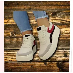 URBAN PLUS - TENIS PARA MUJER BEIGE