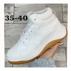 URBAN PLUS - BOTAS PARA MUJER COLOR BLANCA