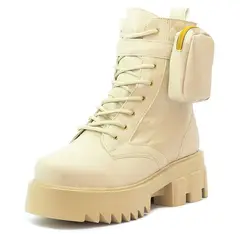 MOOPY - BOTA BEIGE BL-208 BOLSILLO