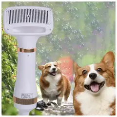 GENERICO - Cepillo Secador De Pelo Portátil Para Mascotas Temperatura