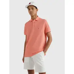 TOMMY HILFIGER - Polo Para Hombre Rosa