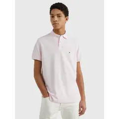 TOMMY HILFIGER - Polo Para Hombre Rosa