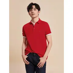 TOMMY HILFIGER - Saco Polo Para Hombre Rojo