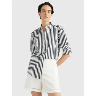 TOMMY HILFIGER - Camisa 1985 Collection Con Corte Amplio Mujer